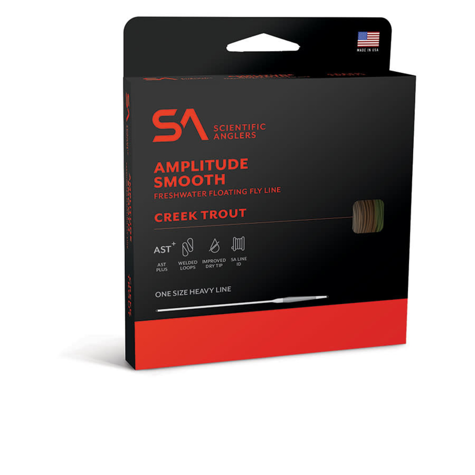 SCIENTIFIC ANGLERS SA Creek Trout Amplitude Fly Line