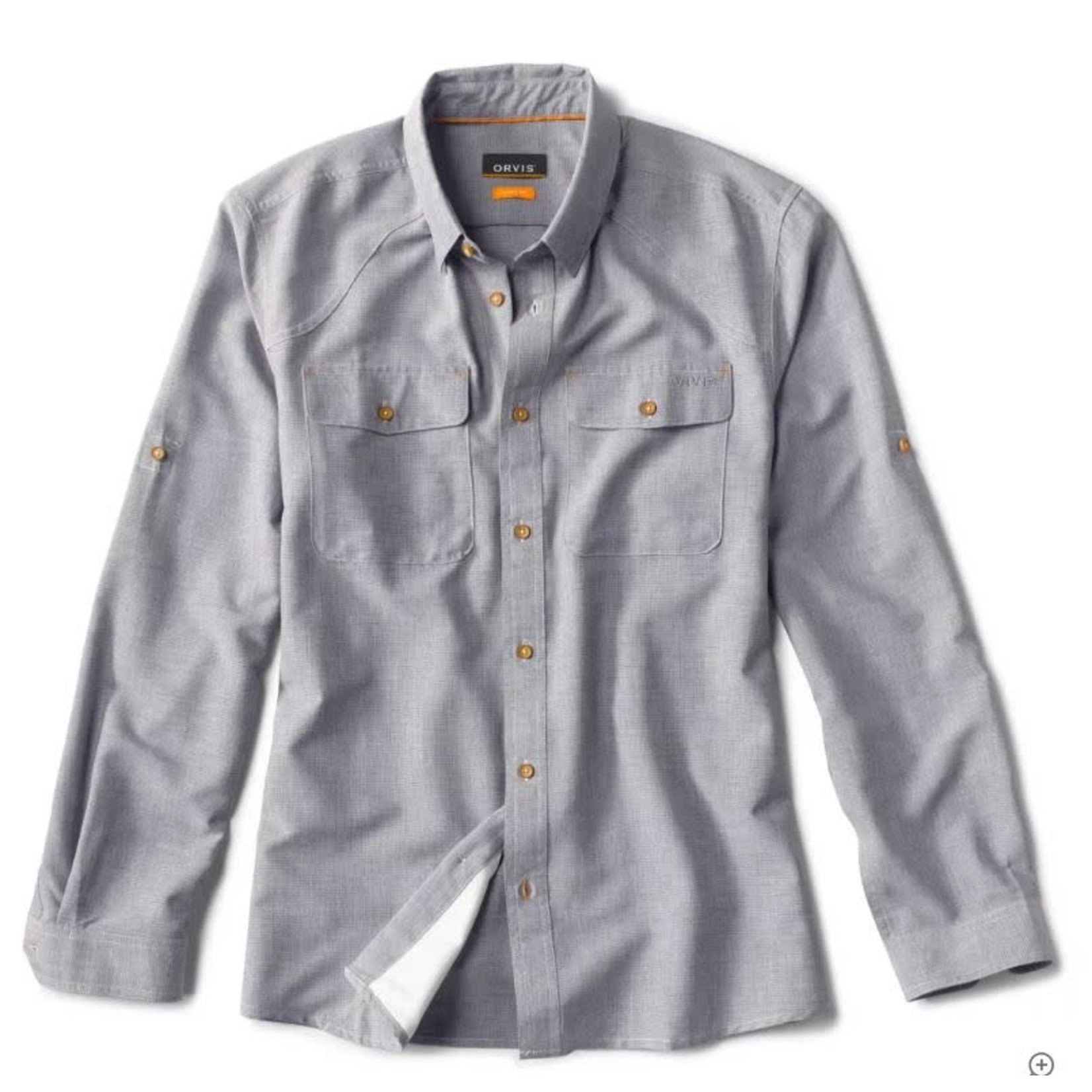ORVIS Mojave Breeze Hidden Button-Down Long-Sleeved Shirt