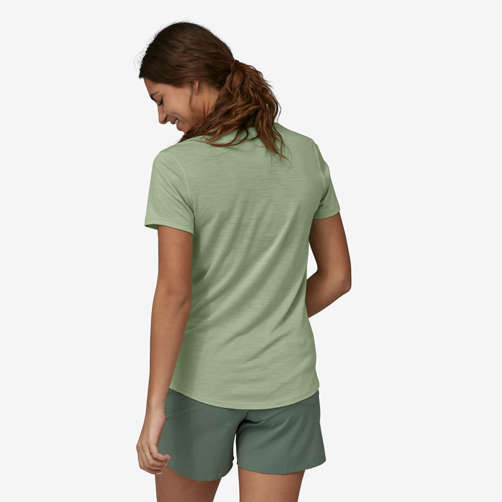 Patagonia W's Cap Cool Merino Shirt Salvia Green M