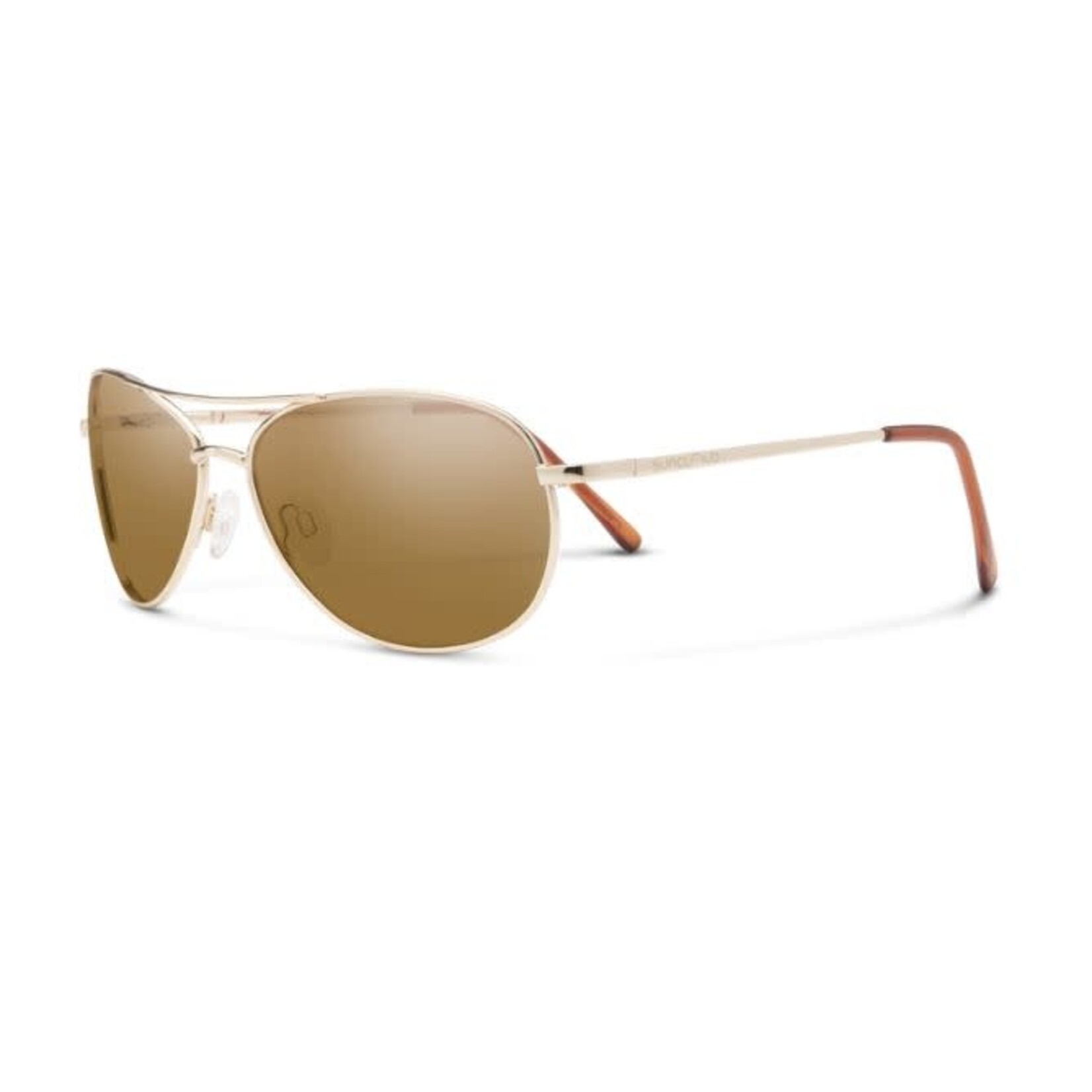 Suncloud Suncloud Patrol Gold Polarized Brown Glasses