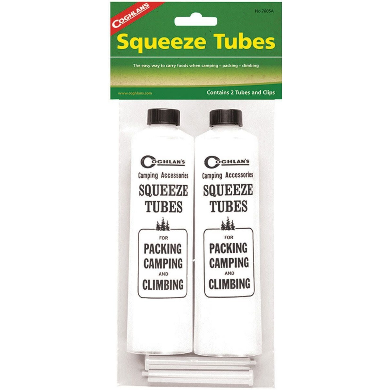 SQUEEZE TUBES 2 PK