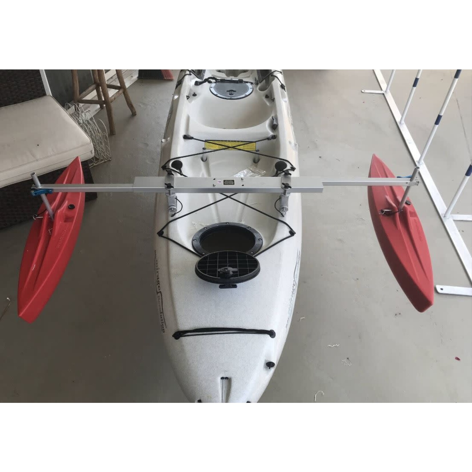 HD Kayak Stabilizer Floats Complete Package