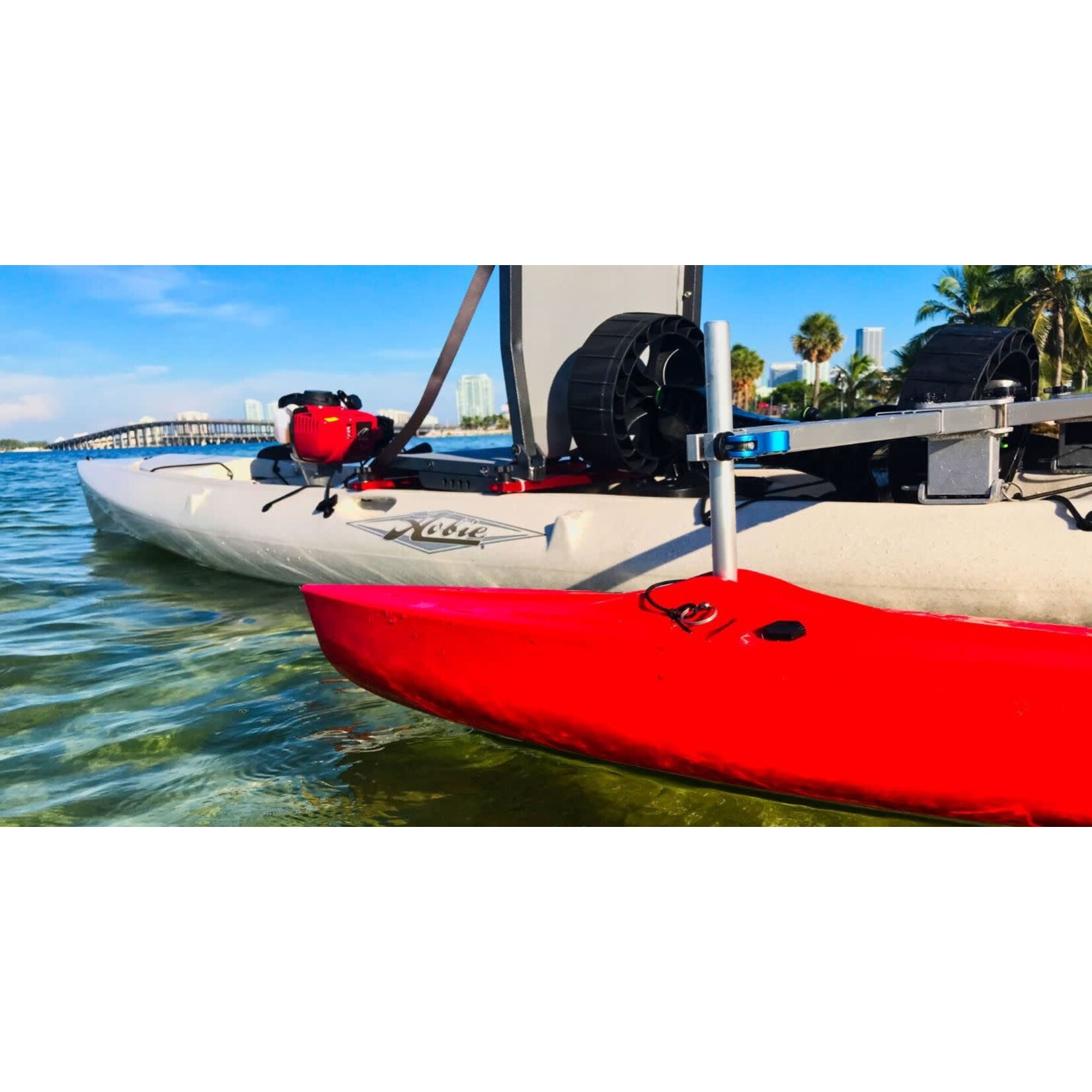 HD Kayak Stabilizer Floats Complete Package