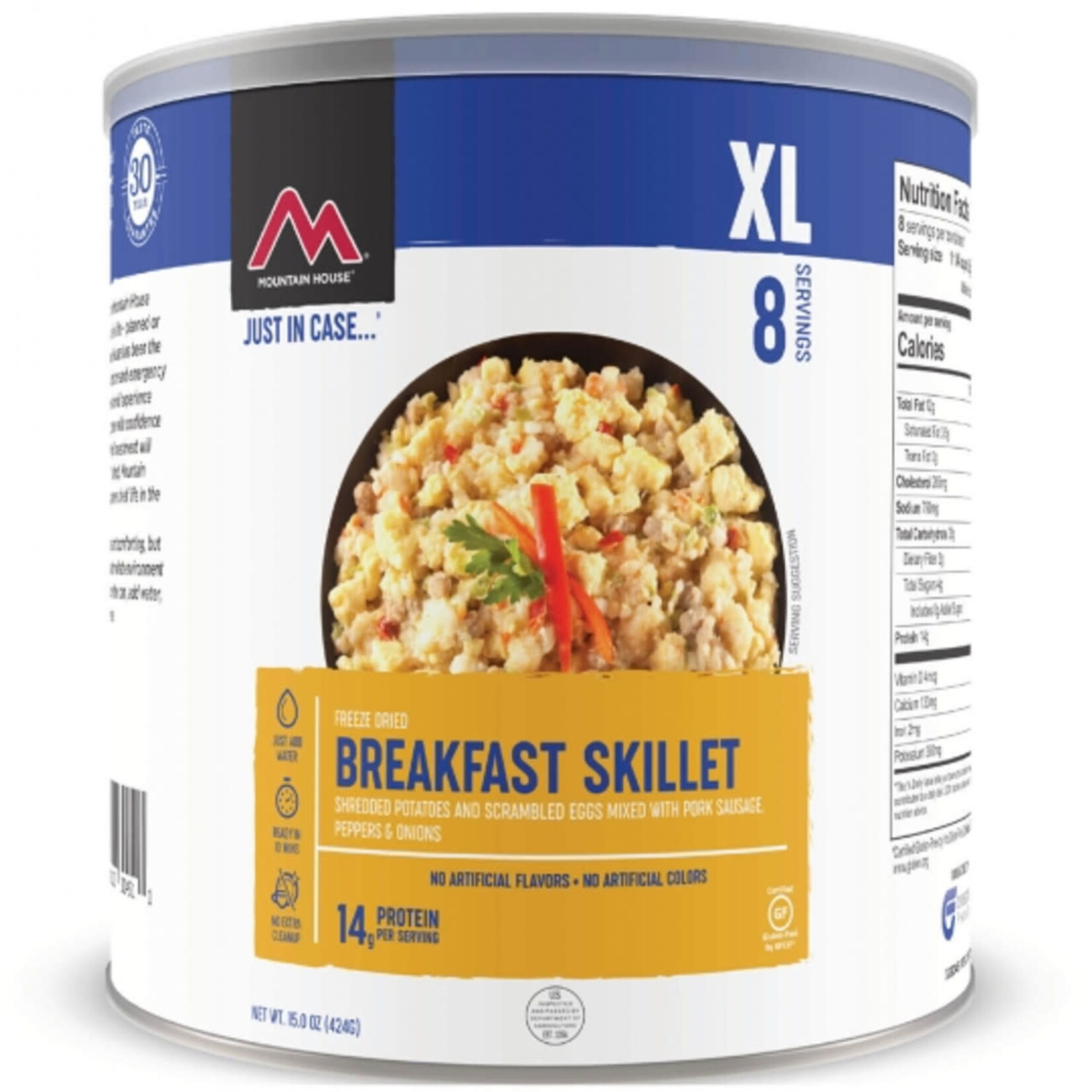 MOUNTAIN HOUSE Breakfast Skillet #10 Can 8 servings XL