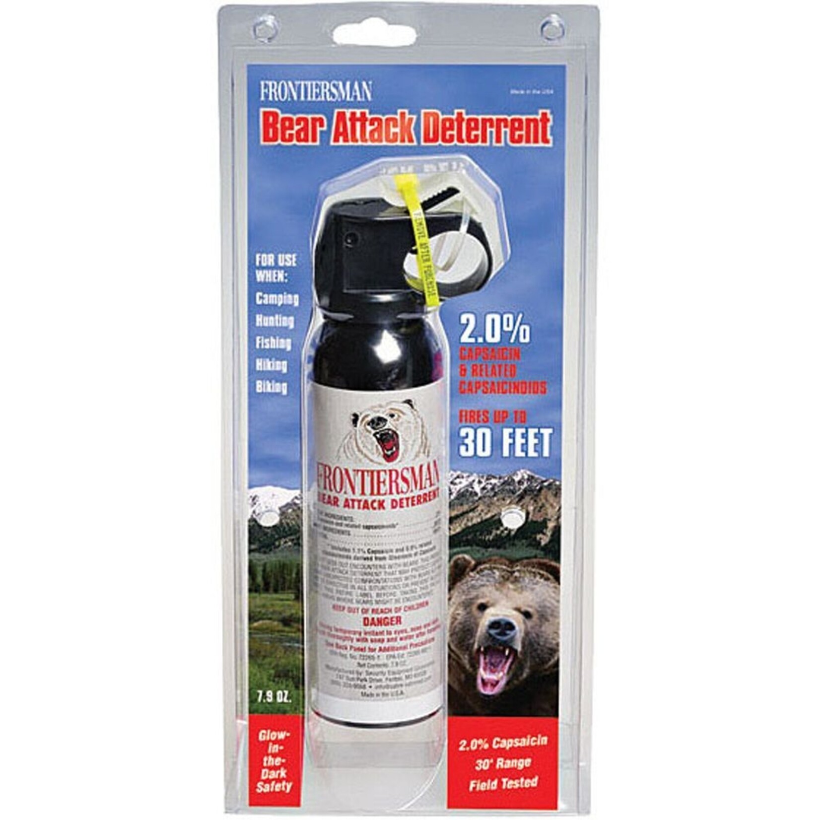 Sabre Frontiersman Bear Spray 7.90 oz w/o Holster