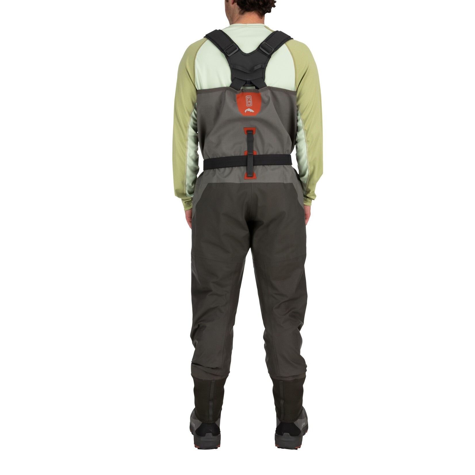 Simms G3 Guide Wader Size:Large-Short Wader Color:Shadow