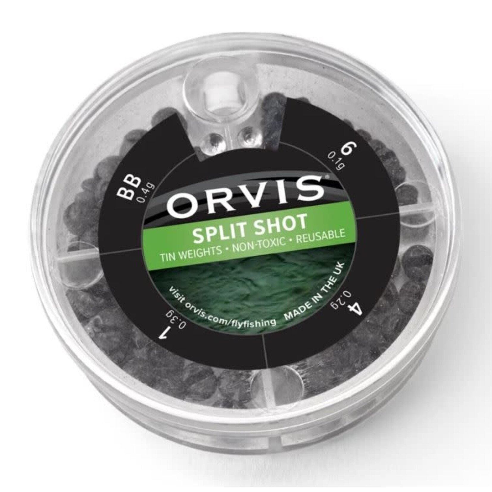 ORVIS Orvis Non-Toxic Split Shot - 4 Sizes