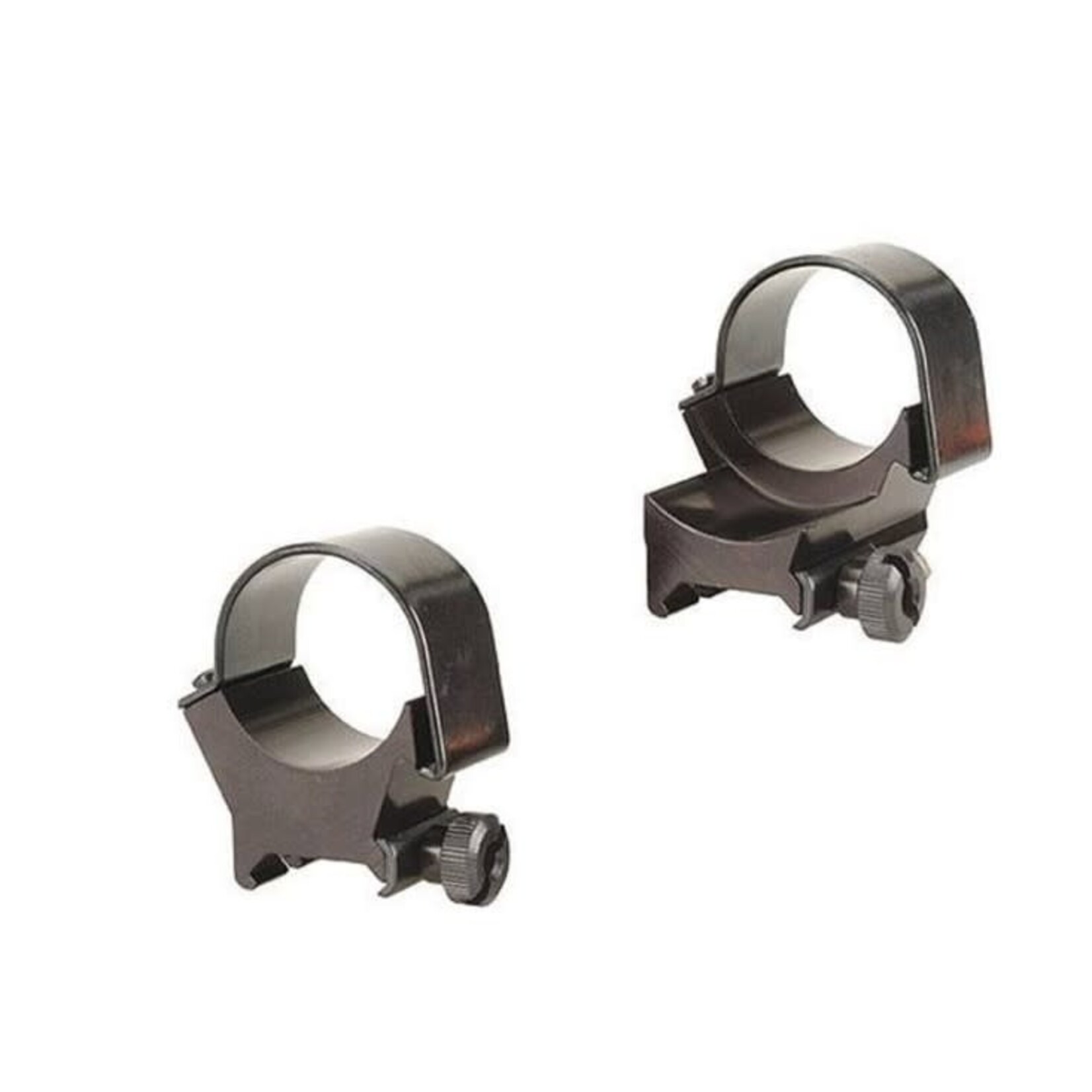 Weaver 30mm High Detachable Top-Mount Extension Rings, Gloss Black 49156