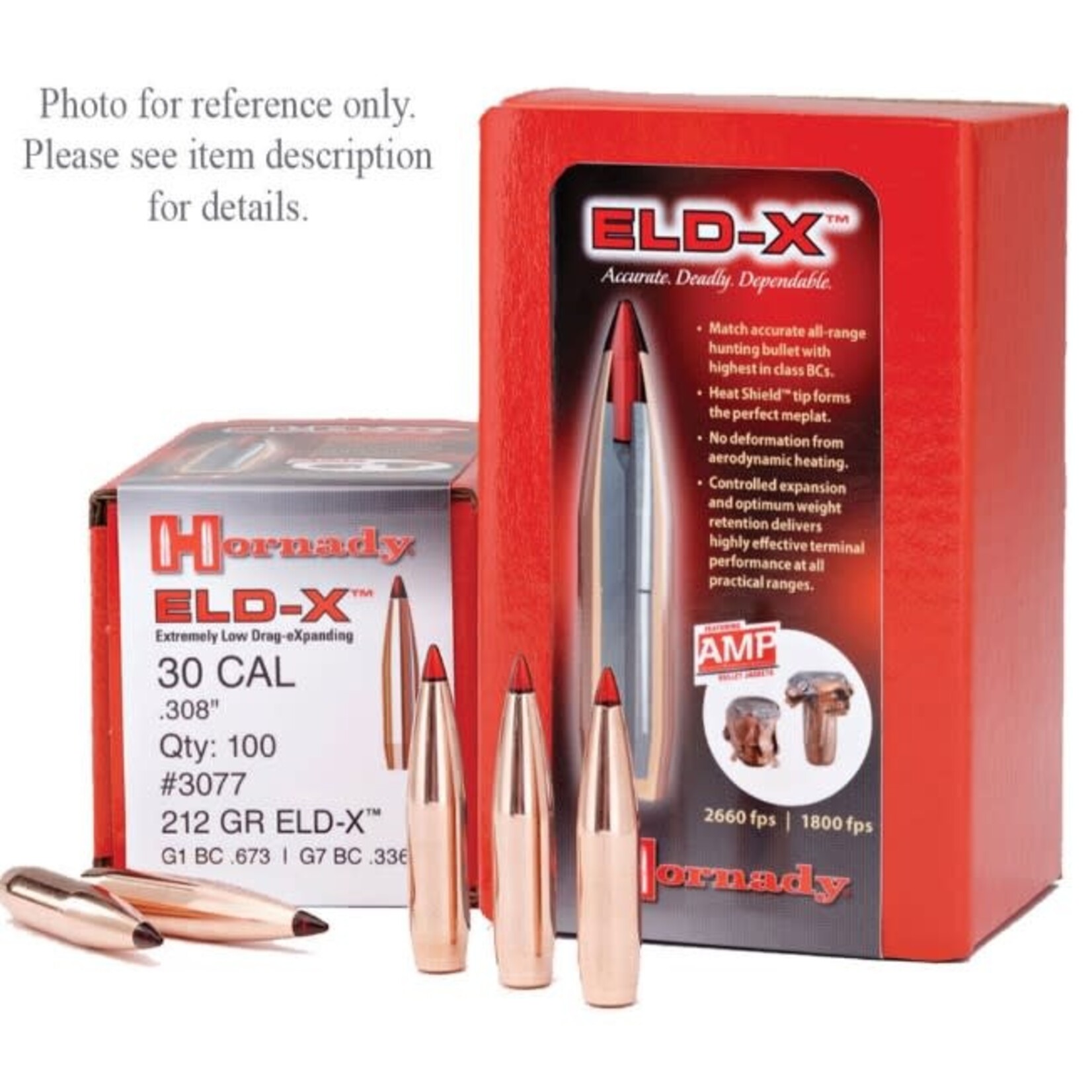 Hornady 27356 ELDX 270 Cal .277 145 gr Extremely Low DrageXpanding