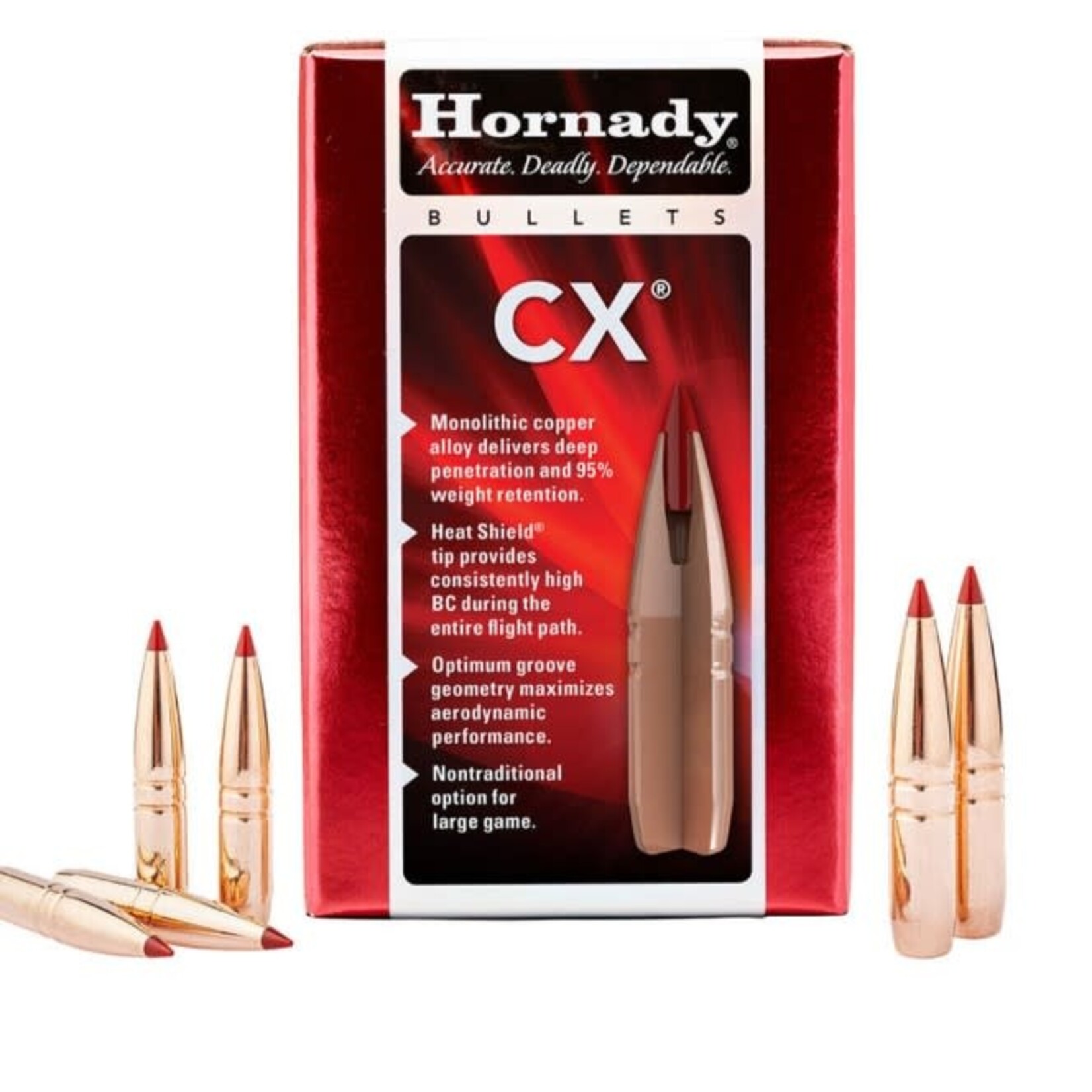 Hornady 28284 CX 7mm 150 gr Copper Solid