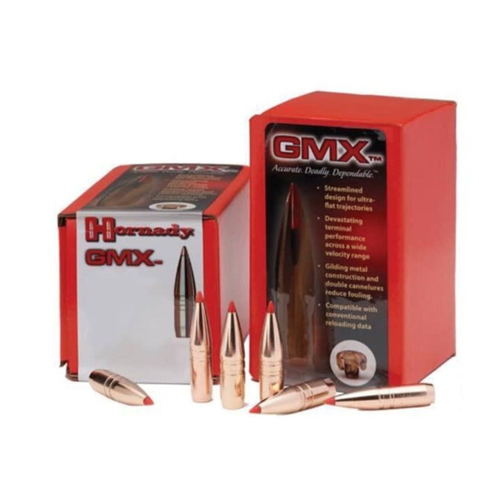 Hornady 2828 GMX Lead Free Rifle Bullets 7mm .284 150 Gr Gmx