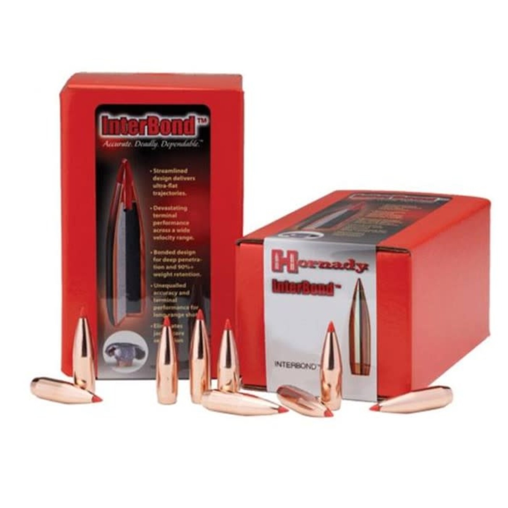 Hornady 27409 InterBond Bullets 150gr .277 qty:100