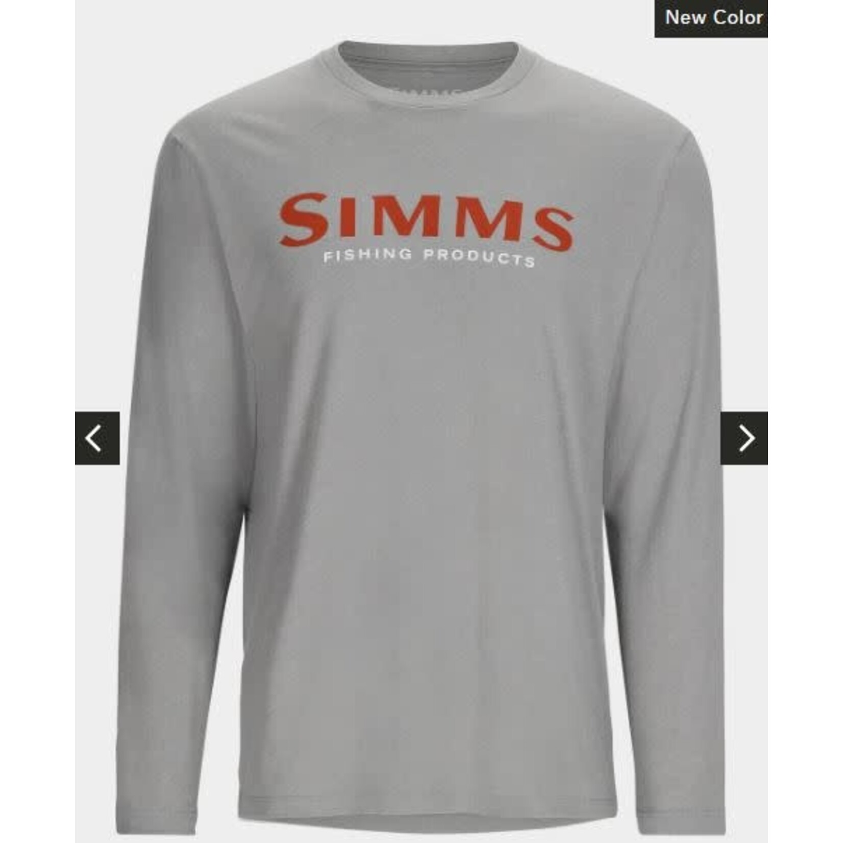 simms Simms M's Logo LS T-Shirt