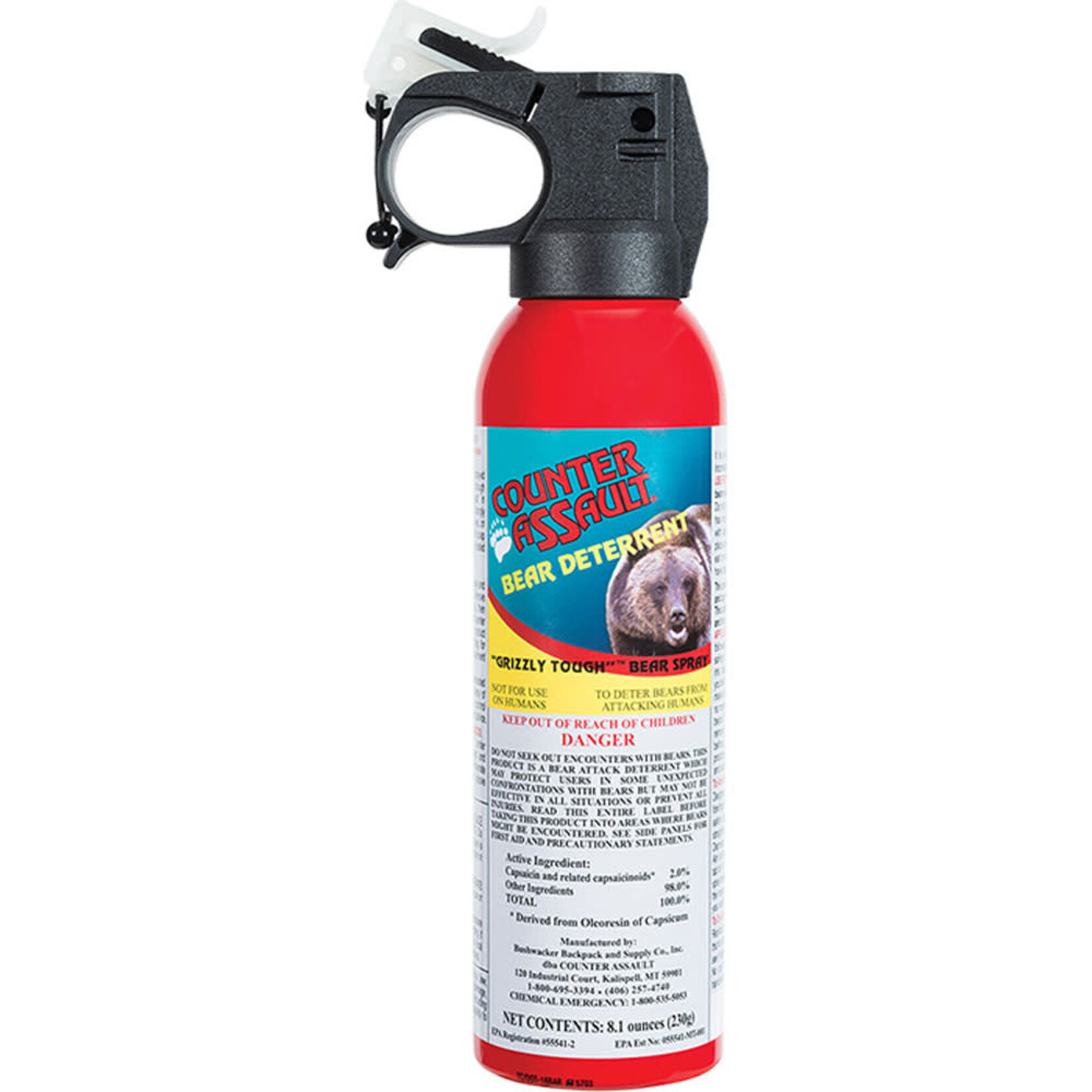 Counter Assault 8.1 OZ BEAR SPRAY