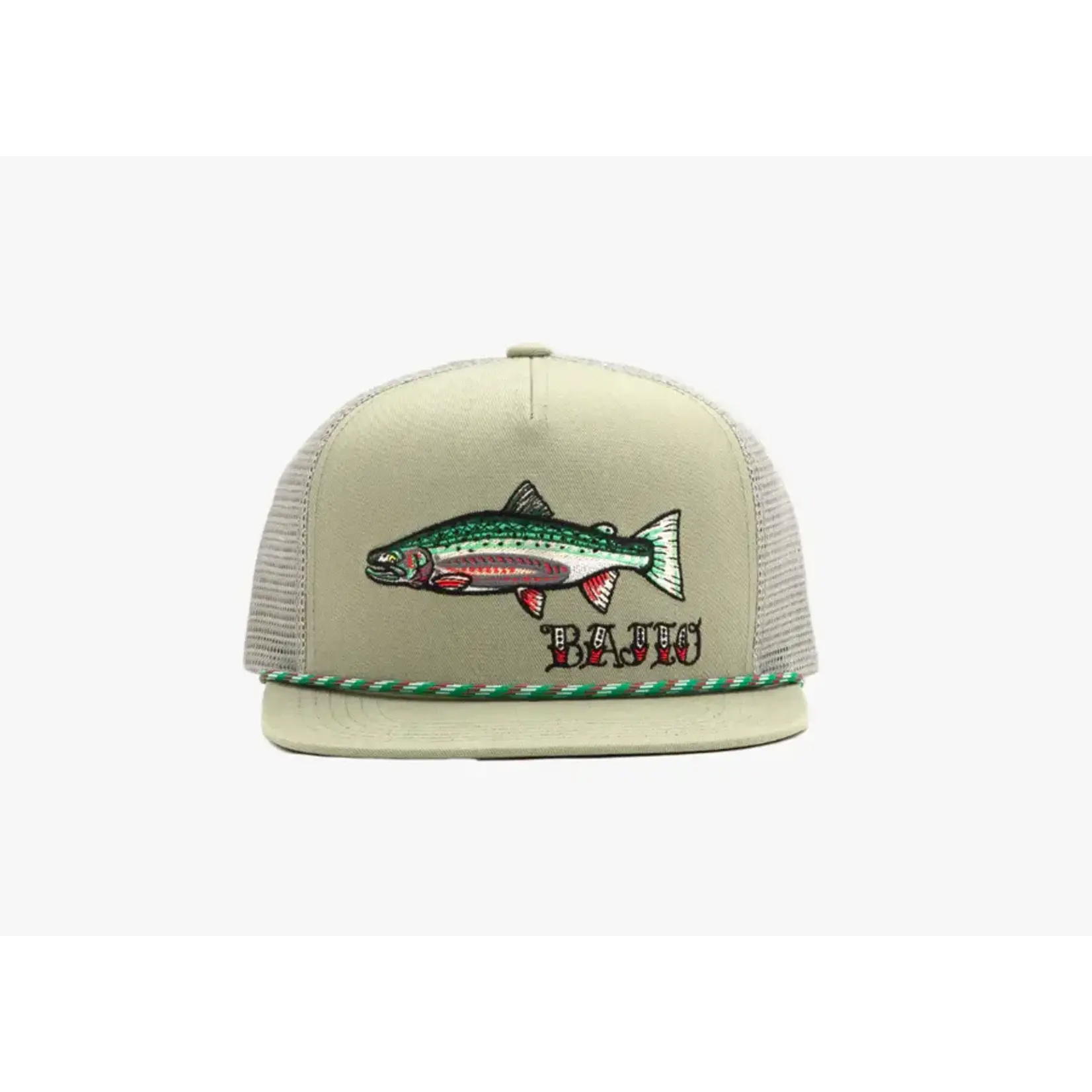 Bajio Bajio Steelhead Flat Brim Twill Truck Hat