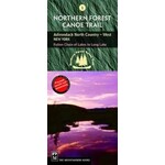 #1 Adirondack North Country (West) New York Northern Forest Canoe Trail Map NFCT