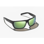 Bajio Bajio Palometa Black Matte/Green Mirror Glass Sunglasses