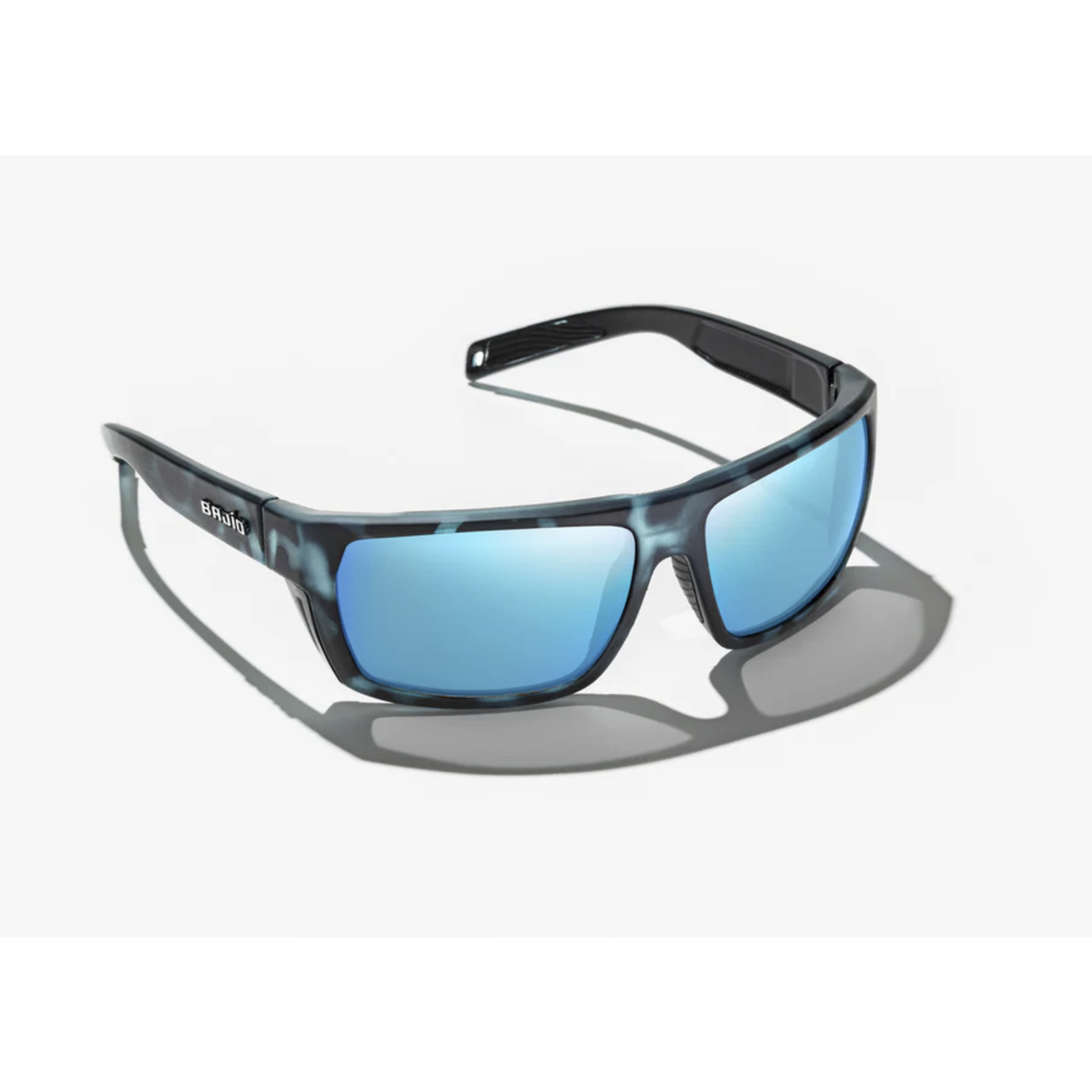 Bajio Bajio Palometa Blue Tort Matte/Blue Mirror Glass Sunglasses