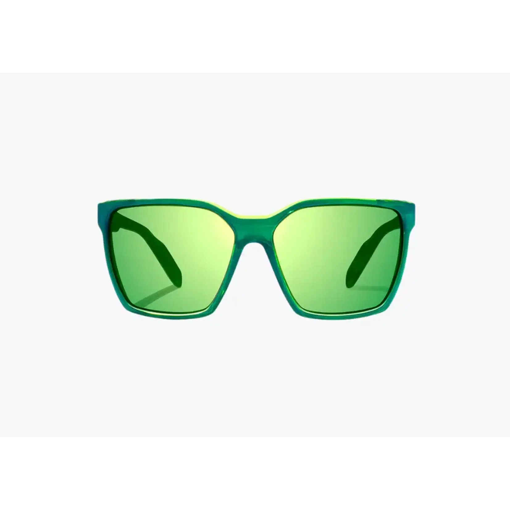 Bajio Bajio ELDORA aqua Light green poly lens Sun Glasses