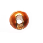 Fulling Mill Metallic Orange Fluorescent Slotted Tungsten Beads