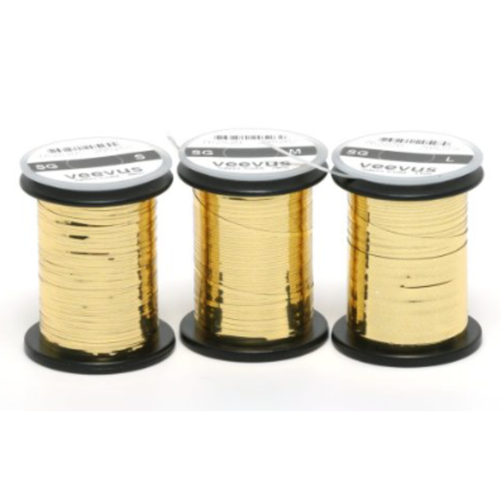 Veevus Mylar Tinsel Silver/Gold