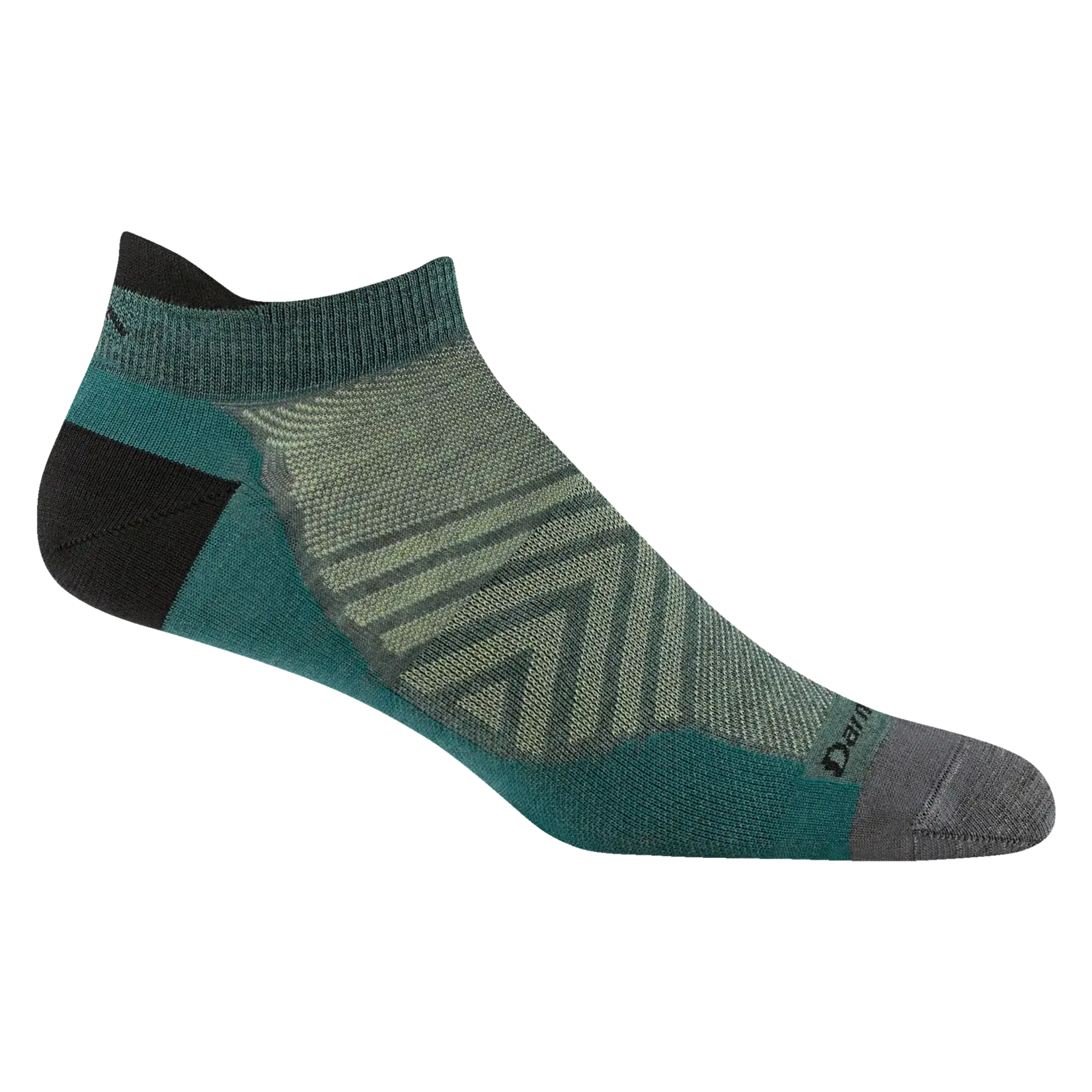 Darn Tough Socks Men's Run No Show Tab No Cushion Ultra-Lightweight Running Sock