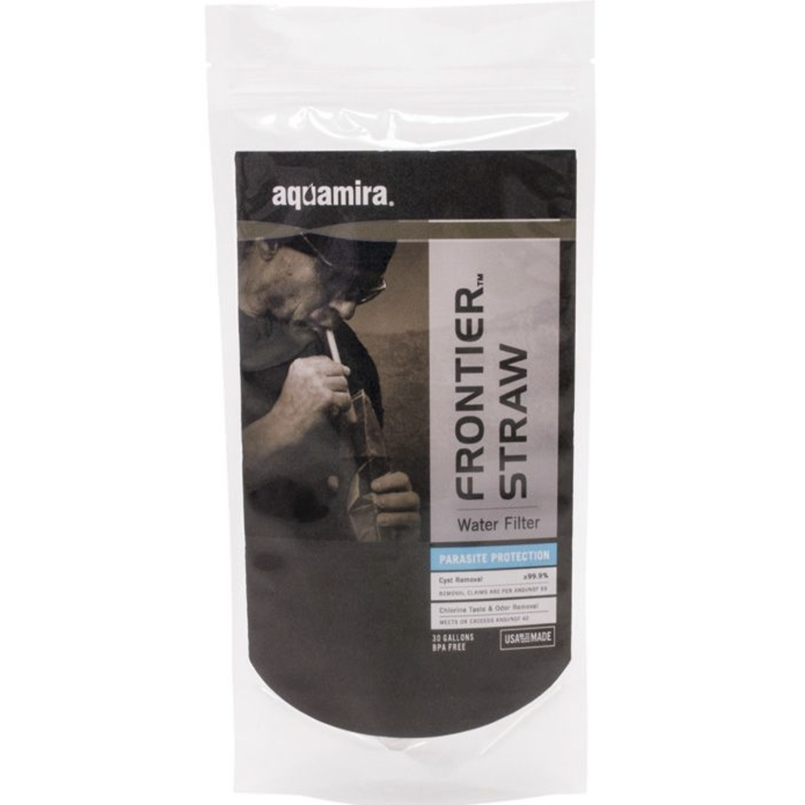 Aquamira Frontier Straw Emergency Water Filter