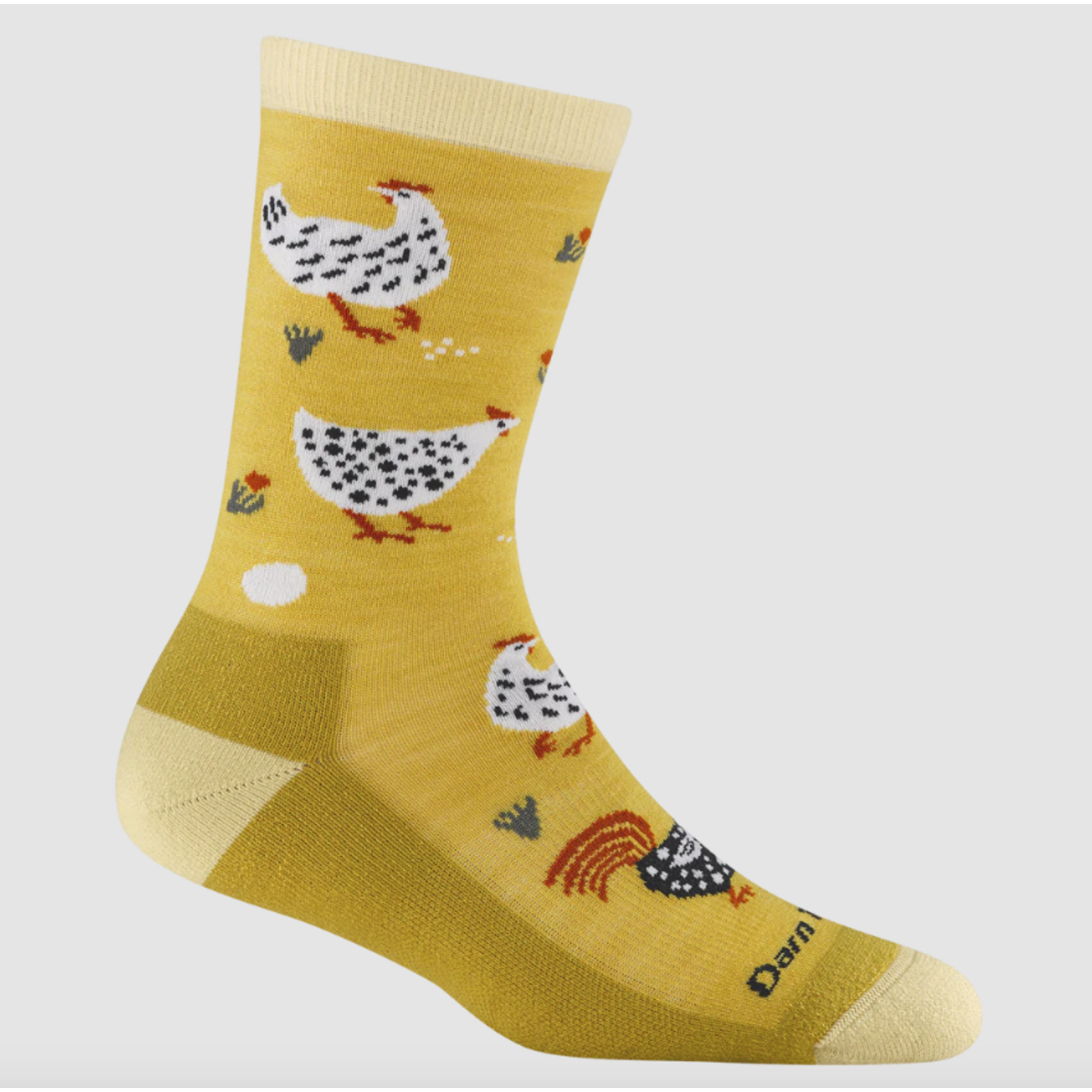 Darn Tough Socks Darn Tough Women's Mother Clucker Crew Lightweight Lifestyle Sock