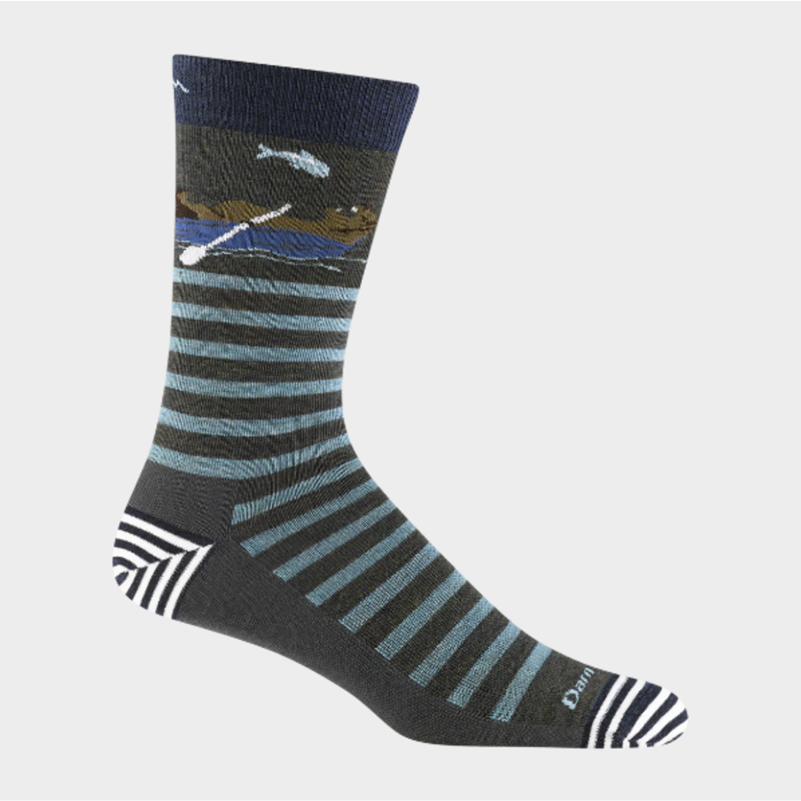 Darn Tough Socks Darn Tough Men's Animal Haus Crew Lightweight Lifestyle Sock