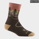 Darn Tough Socks Darn Tough Women's Northwoods Micro Crew Midweight Hiking Sock