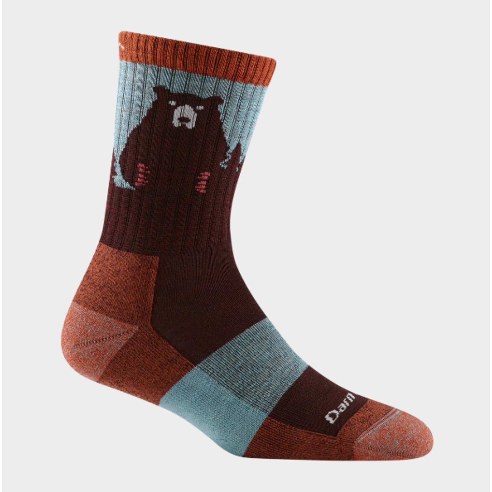 Darn Tough Socks Darn Tough Women's Bear Town Micro Crew Lightweight Hiking Sock