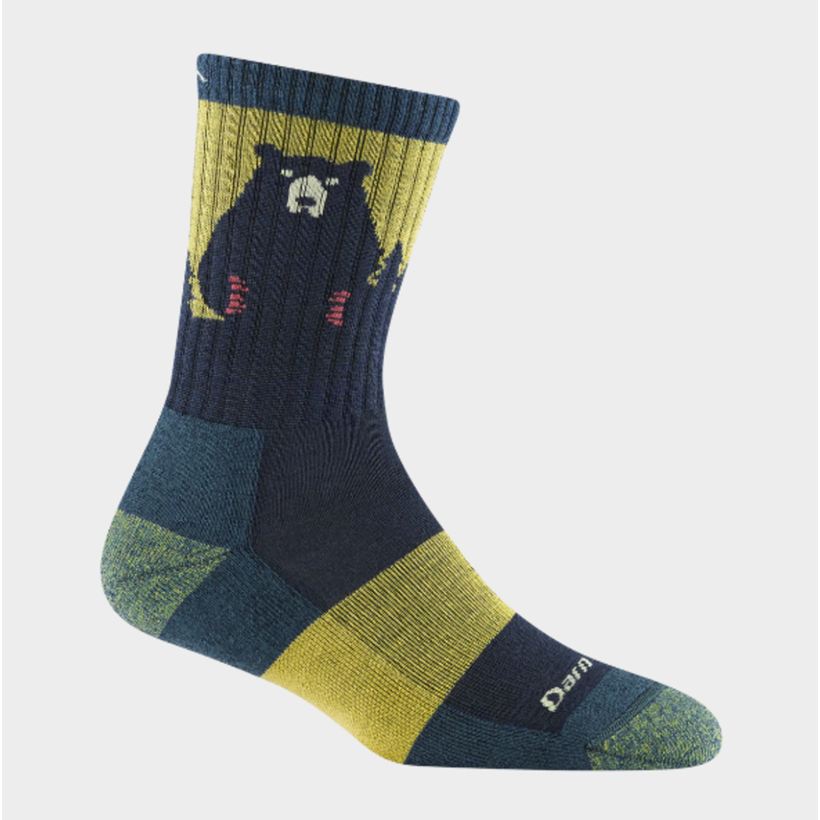 Darn Tough Socks Darn Tough Women's Bear Town Micro Crew Lightweight Hiking Sock
