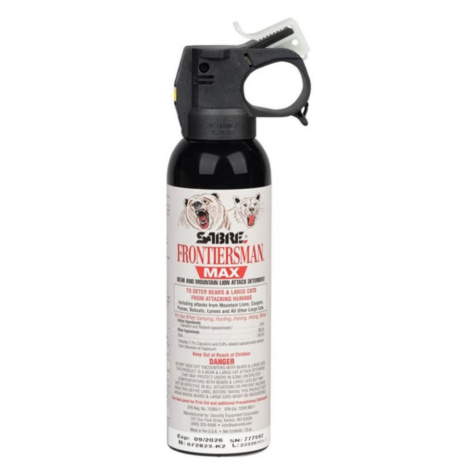 SABRE Frontiersman MAX Bear & Mountain Lion Spray