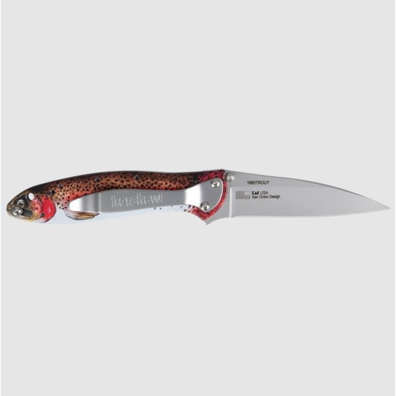 Kershaw Kershaw Leek-Rainbow Trout