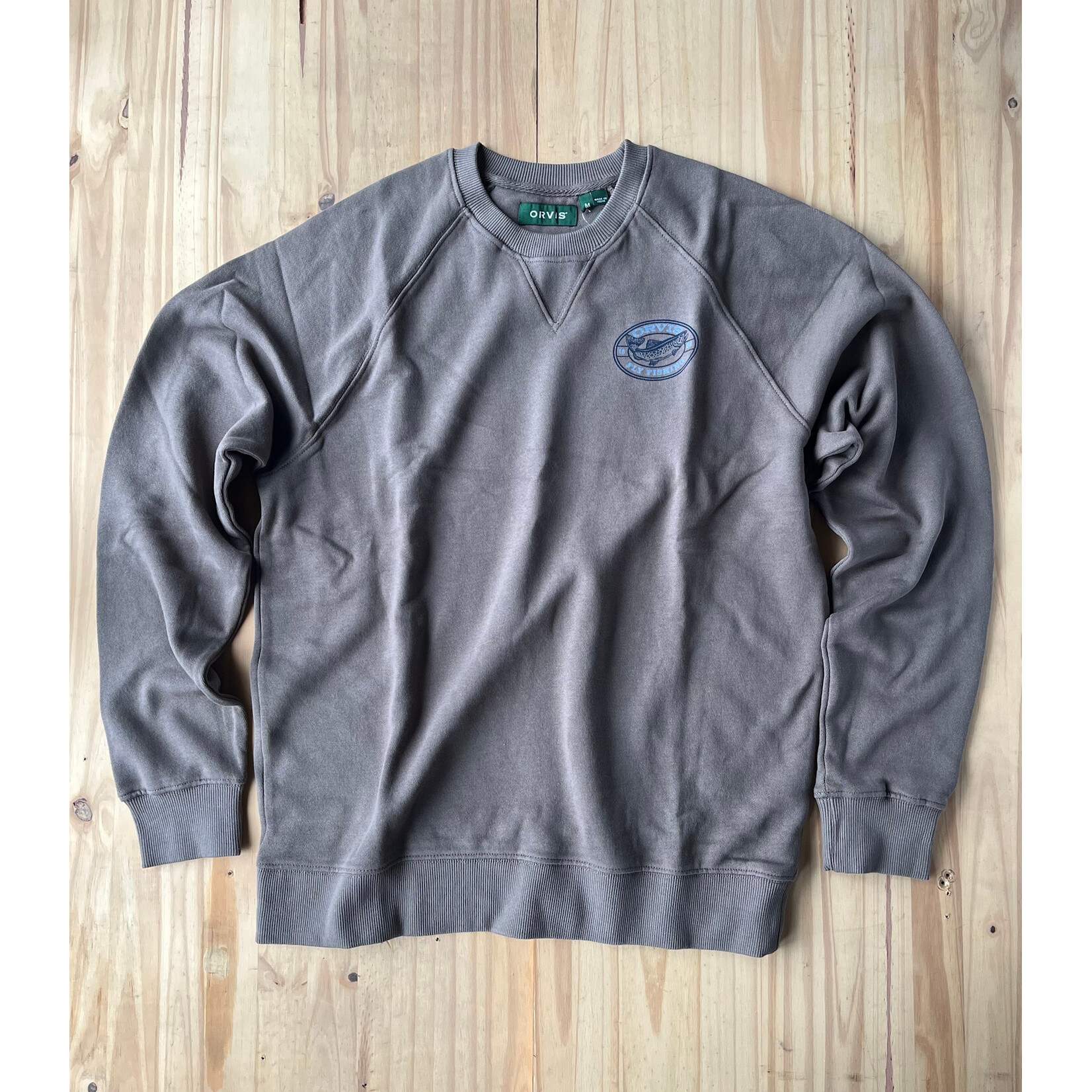 ORVIS Orvis Campfire Graphic Crew Sweatshirt Mushroom Limited Color