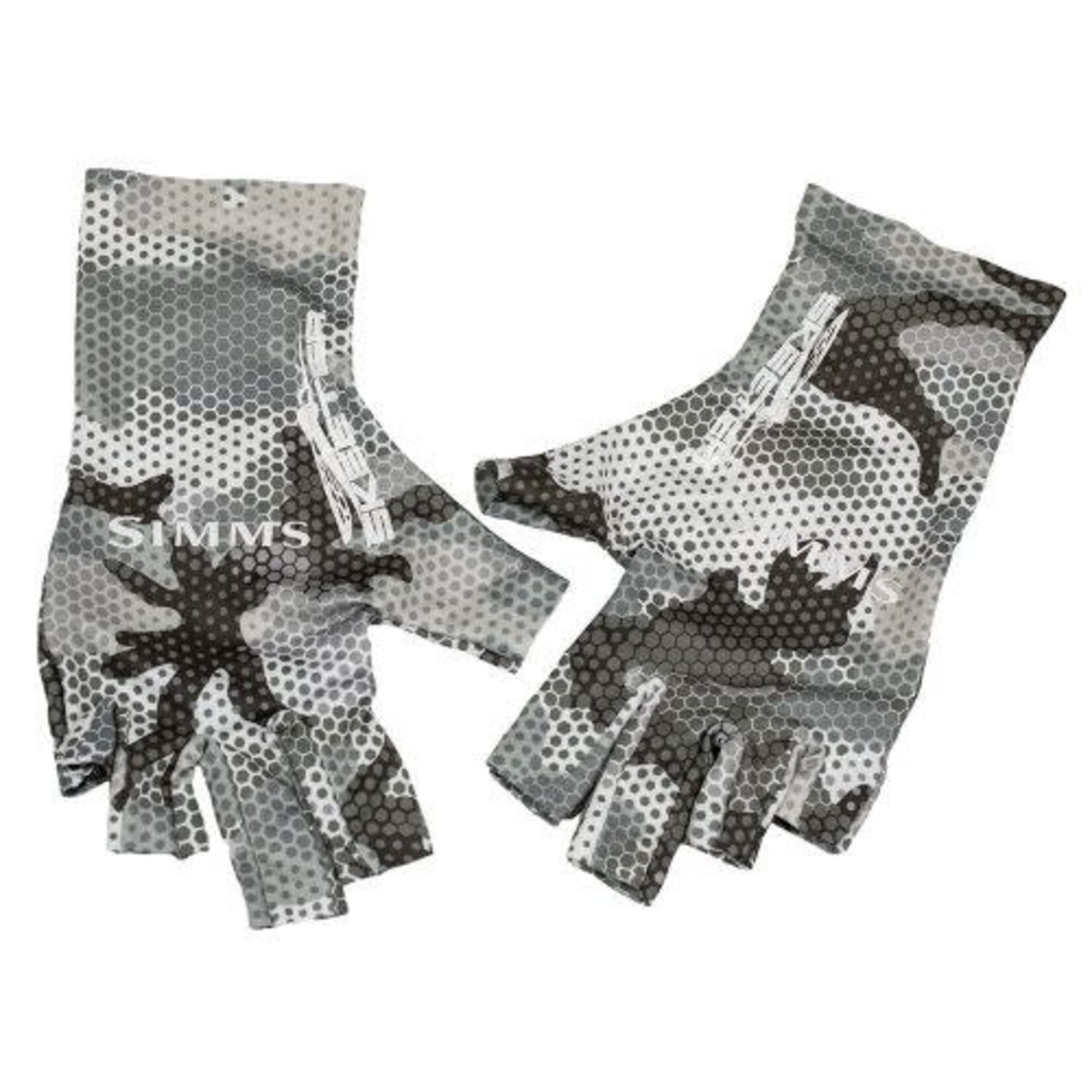 Simms Fishing Simms Bugstopper Sunglove Hex Flo Camo