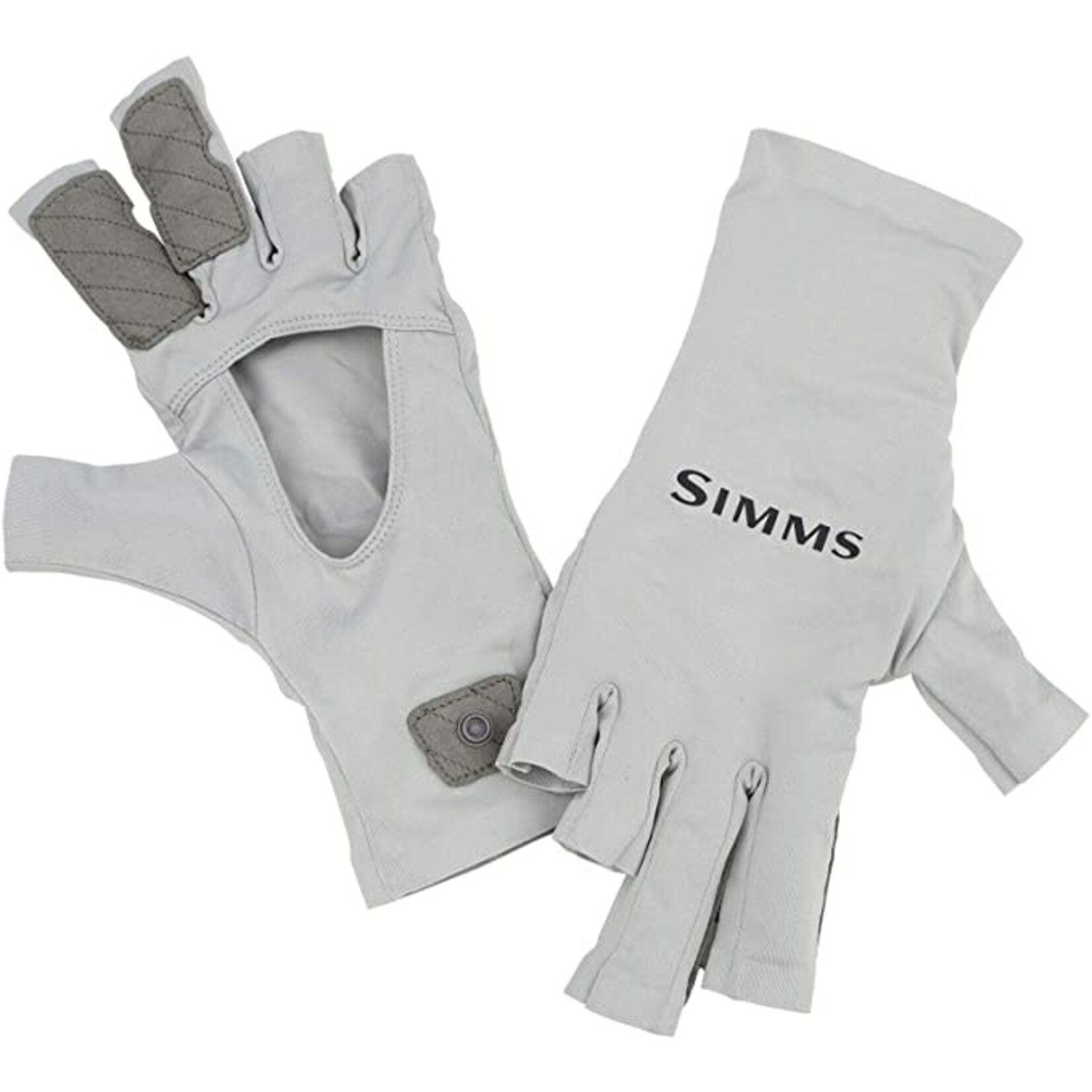 Simms Fishing Simms SolarFlex Sun Gloves Sterling