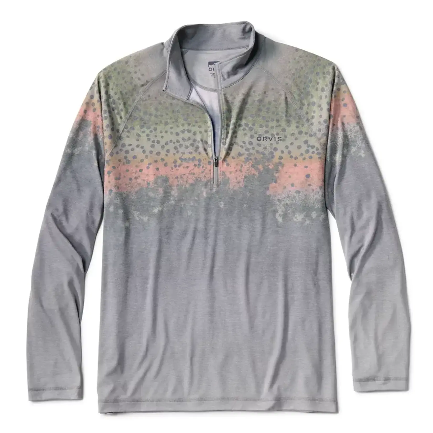 ORVIS Orvis DRICAST PRINTED 1/4 ZIP M's