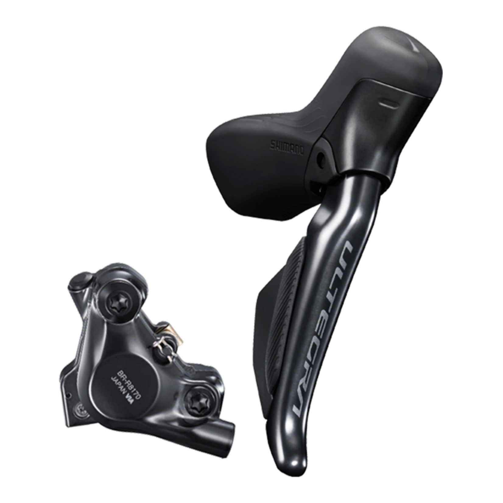 SHIMANO Shimano ULTEGRA DI2 8170 SHIFTER/HYDRAULIC LEVER WITH ASSEMBLED 8170 DISC BRAKE 12s