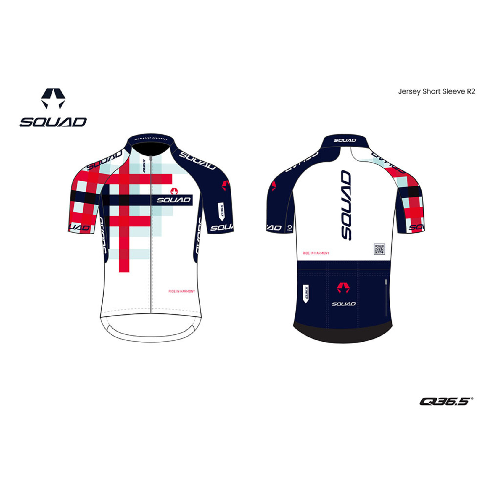 Q36.5 Squad Pro Cycling Team Short Sleeve Jersey