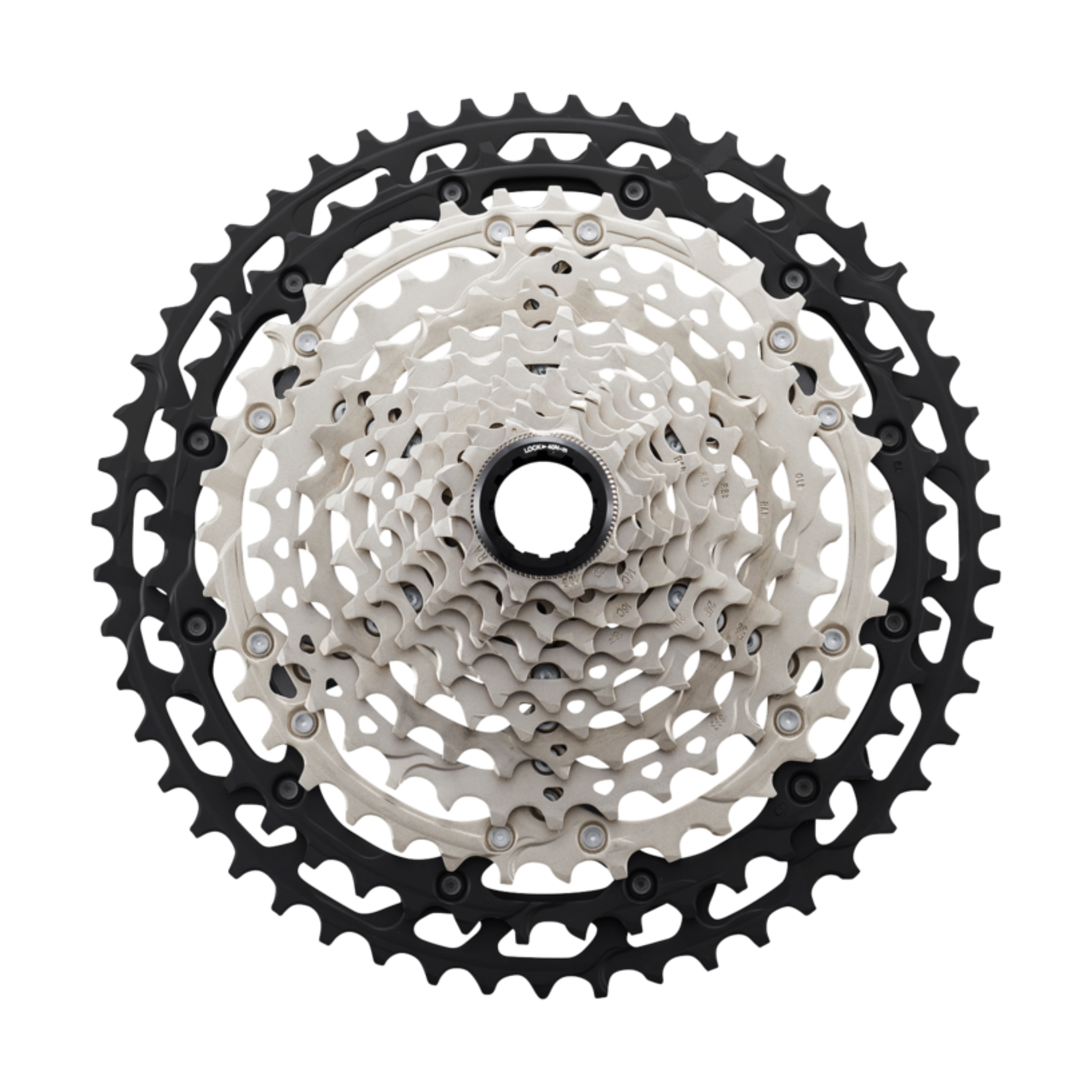 SHIMANO CASSETTE SPROCKET, CS-M8100-12, DEORE XT, 9-45T, 12-SPEED (HYPERGLIDE+), 9-11-13-15-17-19-21-24-28-33-39-45T