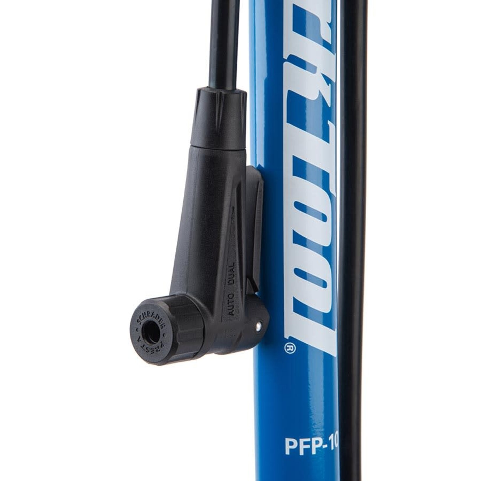 Park Tool PFP-10, Floor Pump, 160psi, Blue