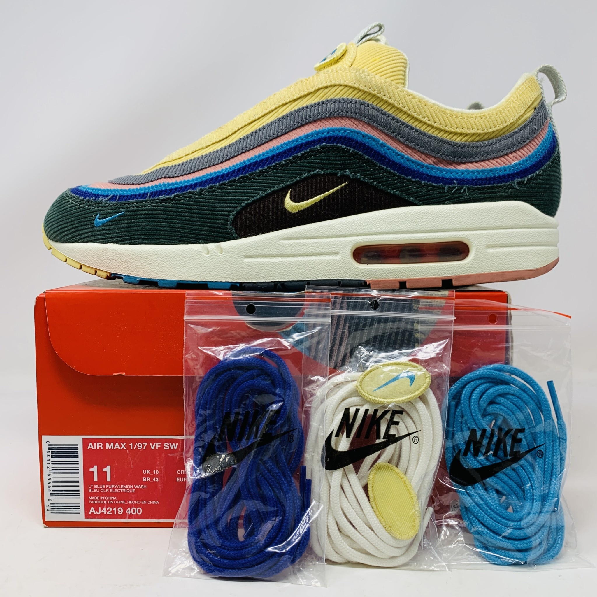 Nike Air Max 1/97 Sean Wotherspoon (Extra Lace Set Only) - Holy Ground