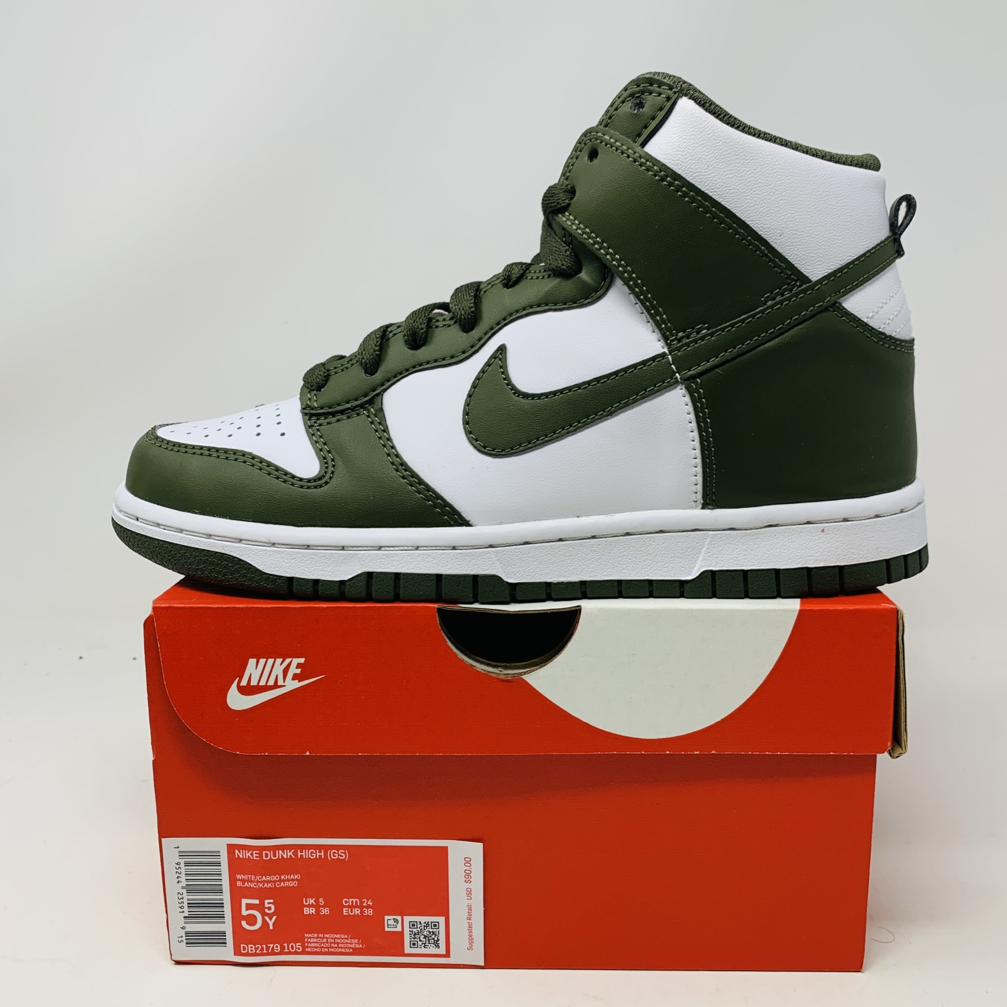 nike dunk high cargo khaki gs