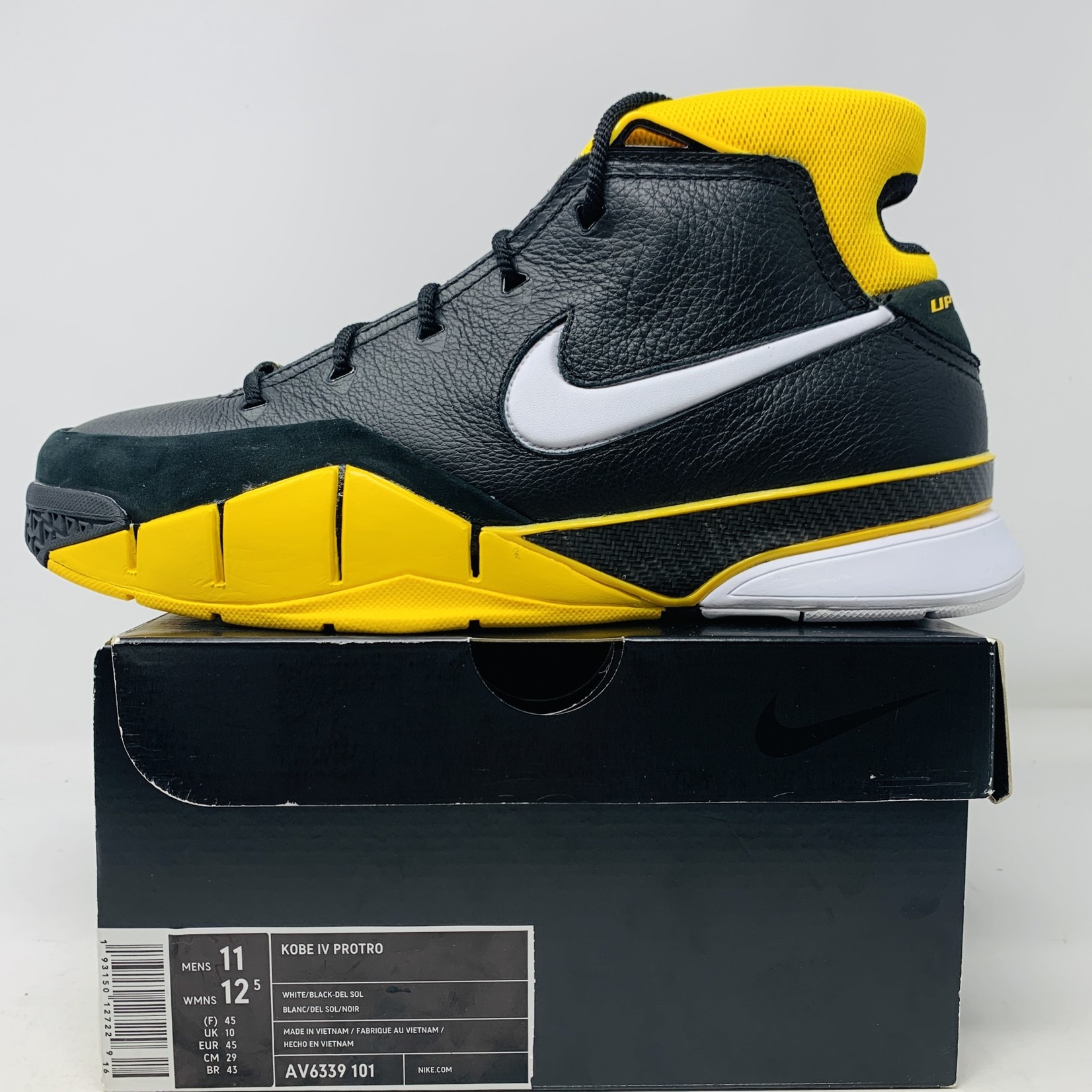 Nike Zoom Kobe 1 Protro Black Out 2018