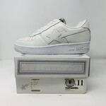 Bape BapeSta Gator Skin Triple White