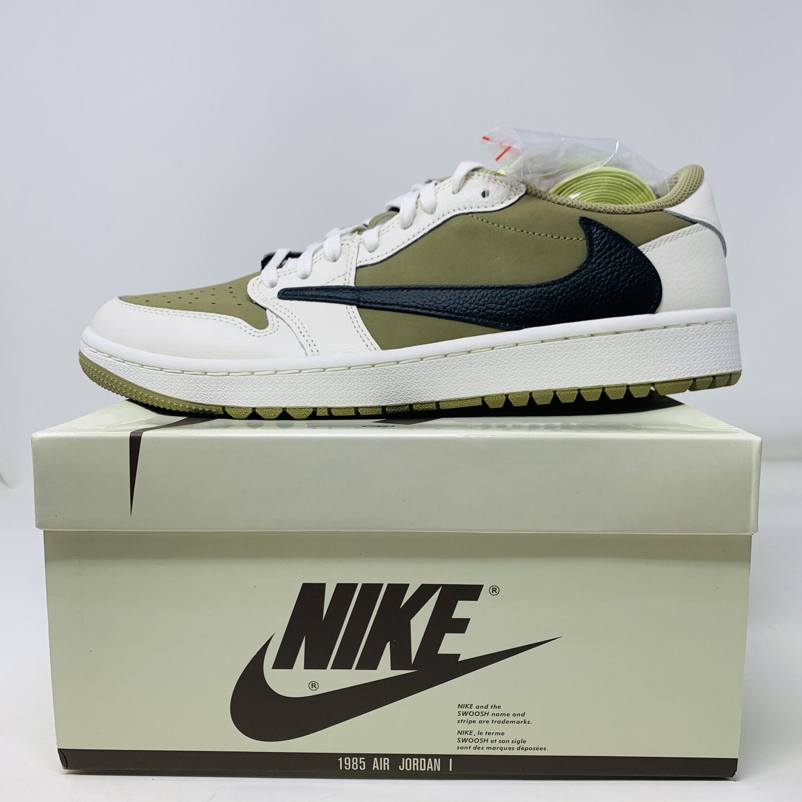 Jordan Jordan 1 Retro Low Golf Travis Scott Neutral Olive