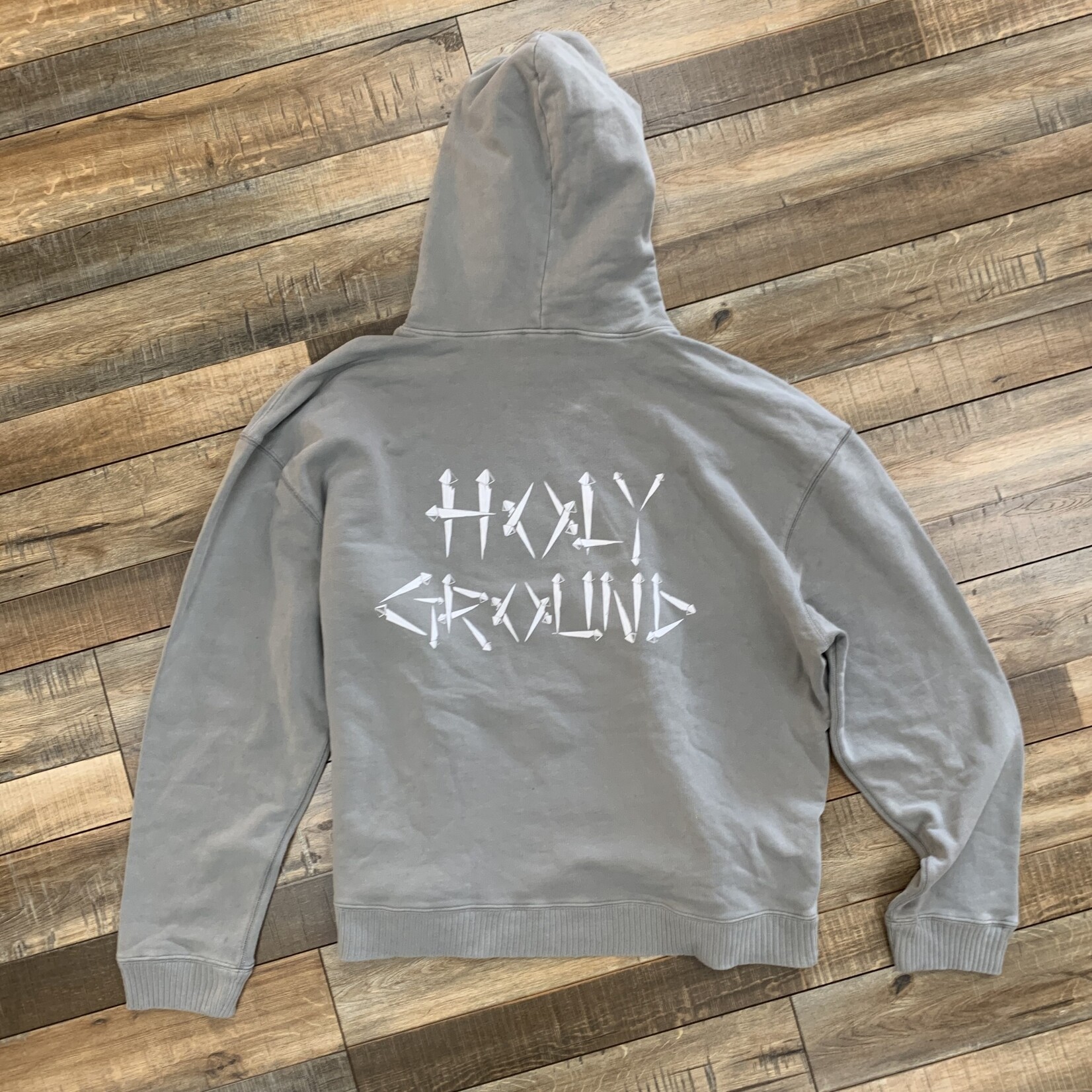 Holy Ground Holy Ground Crown of Thorns Hoodie Grey