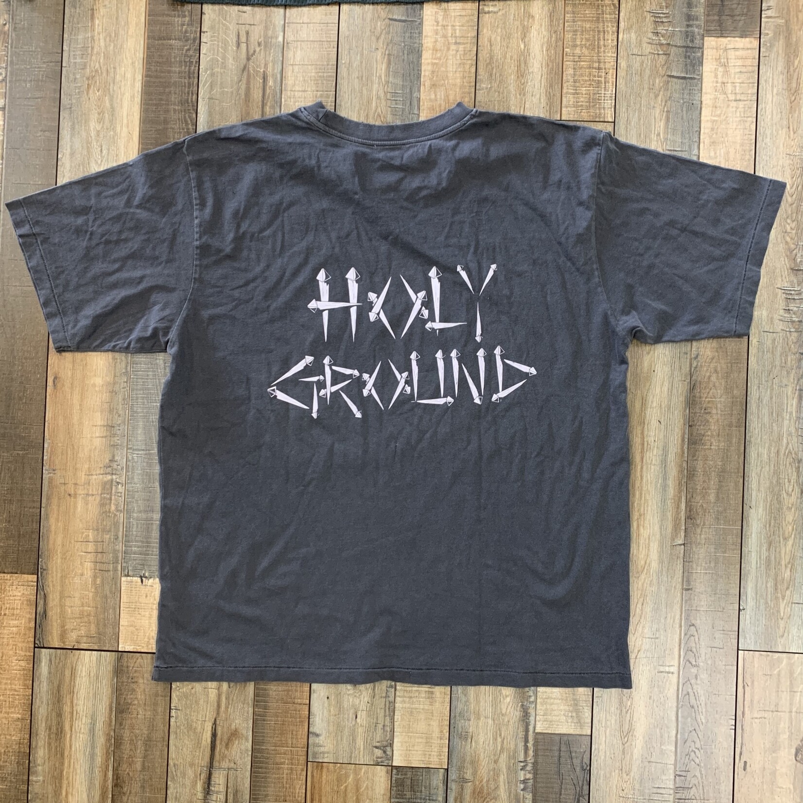 Holy Ground Holy Ground Crown of Thorns Tee Washed Black