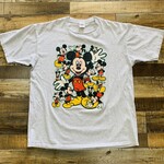 Vintage Vintage Disney Mickey Mouse Unlimited T Shirt Velva Sheen Grey